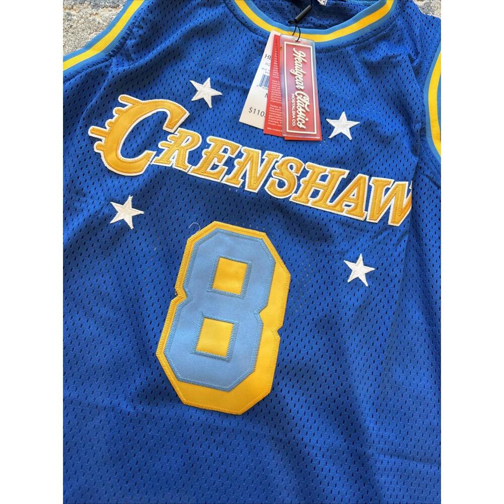 Headgear Classics Crenshaw Kobe Bryant #8 Basketball Jersey Size‎ Medium